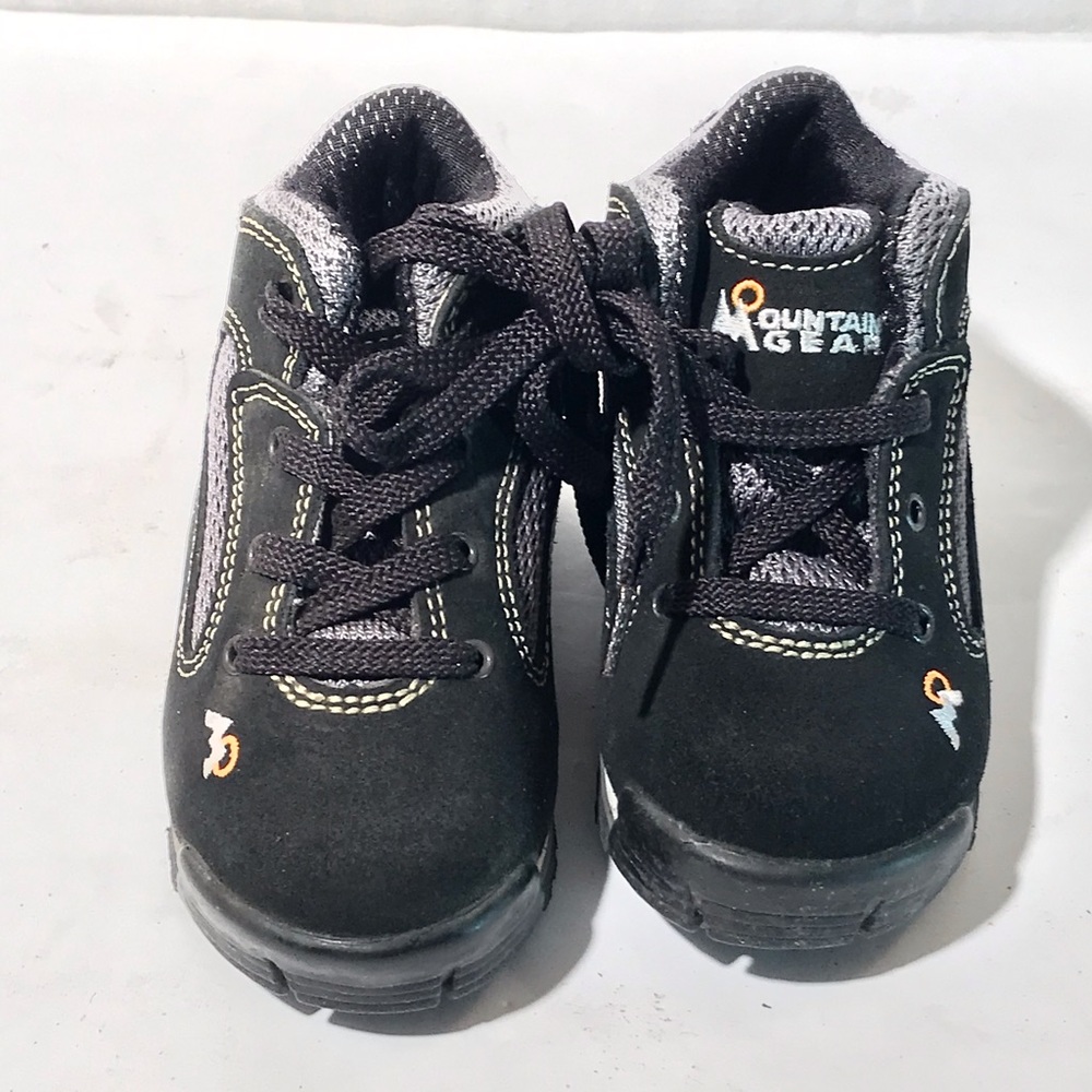 “Kids” Mountain Gear Suede & Mesh Shoes